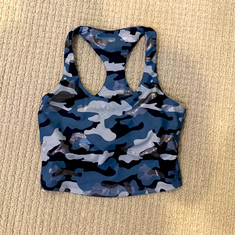 Camo crop top